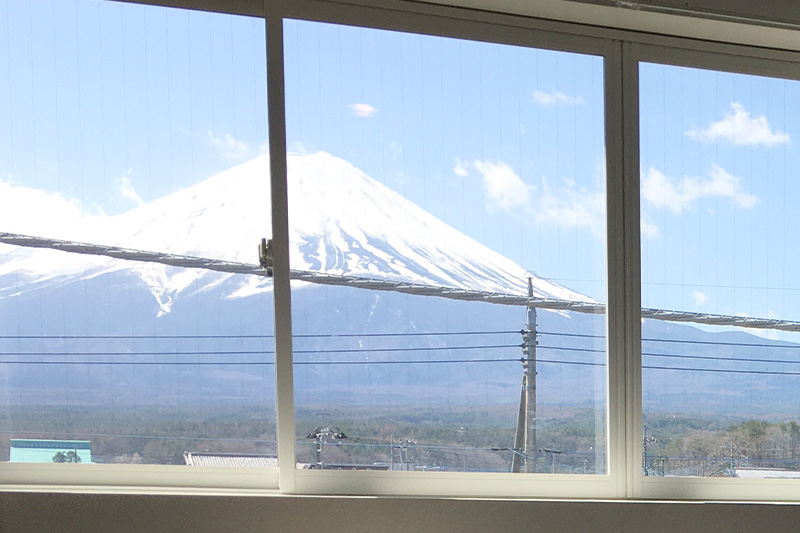 Room with a view of Mt. Fuji